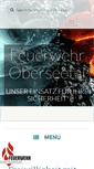 Mobile Screenshot of feuerwehr-oberseetal.ch